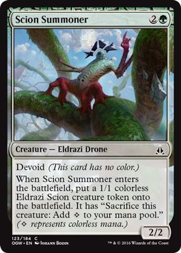 Scion Summoner 123 184 Scion Summoner 123 184