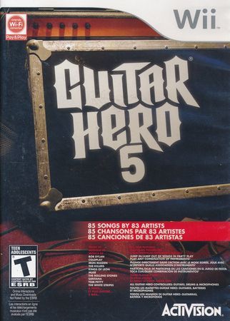 Guitar Hero 5 Wii Nintendo Wii Guitar Hero 5 Wii Nintendo Wii