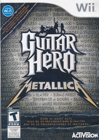Guitar Hero Metallica Wii Guitar Hero Metallica Wii