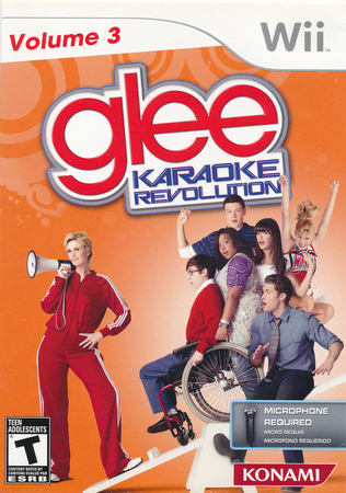 Karaoke Revolution Glee Vol 3 Wii Nintendo Wii Karaoke Revolution Glee Vol 3 Wii Nintendo Wii