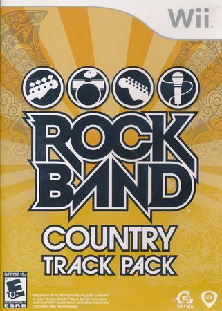 Rock Band Track Pack Country Wii Nintendo Wii Rock Band Track Pack Country Wii Nintendo Wii
