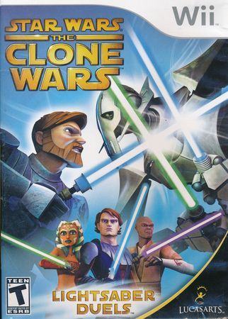 Star Wars Clone Wars Lightsaber Duels Wii Star Wars Clone Wars Lightsaber Duels Wii