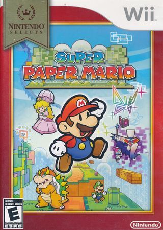 Super Paper Mario Nintendo Selects Wii Nintendo Wii Super Paper Mario Nintendo Selects Wii Nintendo Wii