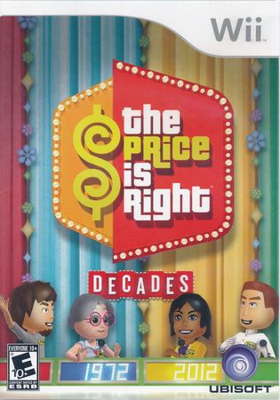 The Price Is Right Decades Wii Nintendo Wii The Price Is Right Decades Wii Nintendo Wii