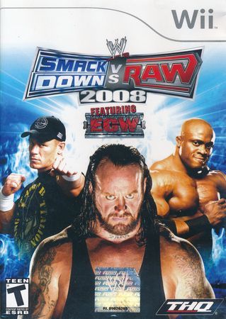 WWE Smackdown vs Raw 2008 Wii Nintendo Wii WWE Smackdown vs Raw 2008 Wii Nintendo Wii