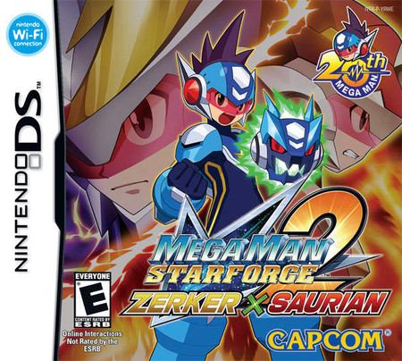 Mega Man Star Force 2 Zerker X Saurian Nintendo DS Nintendo DS Mega Man Star Force 2 Zerker X Saurian Nintendo DS Nintendo DS