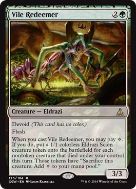 Vile Redeemer 125 184 Oath of the Gatewatch Singles Vile Redeemer 125 184 Oath of the Gatewatch Singles