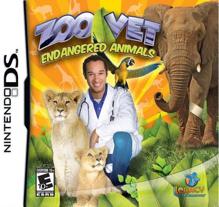 Zoo Vet Endangered Animals Nintendo DS Nintendo DS Zoo Vet Endangered Animals Nintendo DS Nintendo DS