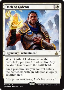 Oath of Gideon 030 184 Oath of the Gatewatch Singles Oath of Gideon 030 184 Oath of the Gatewatch Singles