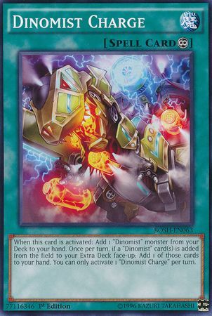 Dinomist Charge BOSH EN063 Common 1st Edition Dinomist Charge BOSH EN063 Common 1st Edition