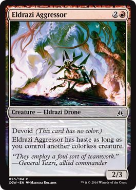 Eldrazi Aggressor 095 184 Eldrazi Aggressor 095 184