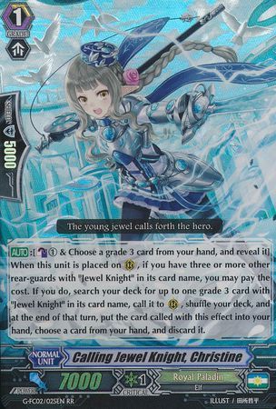 DEHTAIL CARDFIGHT VANGUARD CARD G-FC02//028EN RR RARE WITCH OF INTELLIGENCE