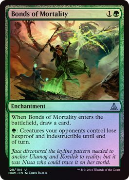 Bonds of Mortality 128 184 Foil Oath of the Gatewatch Foil Singles Bonds of Mortality 128 184 Foil Oath of the Gatewatch Foil Singles