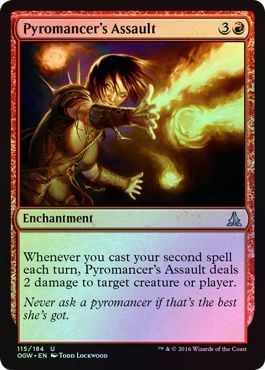 Pyromancer s Assault 115 184 Foil Pyromancer s Assault 115 184 Foil