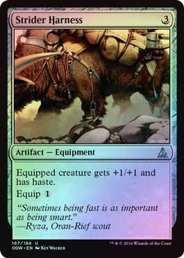 Strider Harness 167 184 Foil Oath of the Gatewatch Foil Singles Strider Harness 167 184 Foil Oath of the Gatewatch Foil Singles