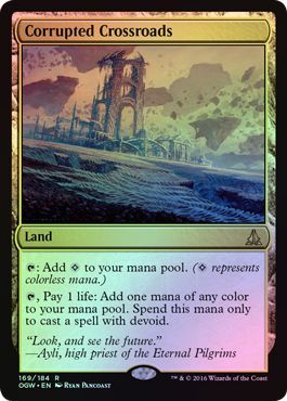 Corrupted Crossroads 169 184 Foil Oath of the Gatewatch Foil Singles Corrupted Crossroads 169 184 Foil Oath of the Gatewatch Foil Singles