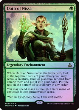 Oath of Nissa 140 184 Foil Oath of Nissa 140 184 Foil