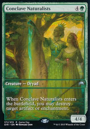 Conclave Naturalists Gameday Promo Magic The Gathering Promo Cards Conclave Naturalists Gameday Promo Magic The Gathering Promo Cards