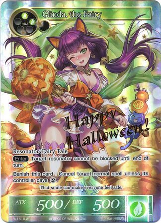 Glinda the Fairy RL1510 Full Art Halloween Promo Glinda the Fairy RL1510 Full Art Halloween Promo