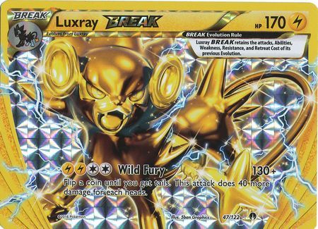 Luxray Break 47 122 Break Rare XY Breakpoint Singles Luxray Break 47 122 Break Rare XY Breakpoint Singles
