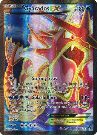 Pokemon Card  GYARADOS EX  Ultra Rare  26/122  BREAKPOINT ***MINT***