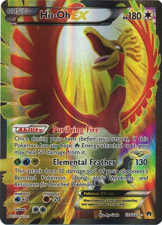 Ho-Oh EX (Full Art) - XY - BREAKpoint - Pokemon