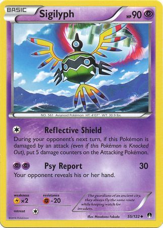 Sigilyph 55 122 Uncommon XY Breakpoint Singles Sigilyph 55 122 Uncommon XY Breakpoint Singles