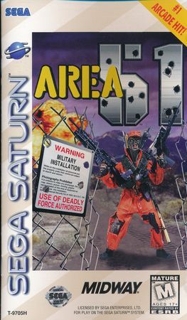 Area 51 Sega Saturn - Sega Saturn - Video Games | TrollAndToad