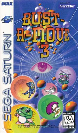 Bust A Move 3 Sega Saturn Sega Saturn Bust A Move 3 Sega Saturn Sega Saturn