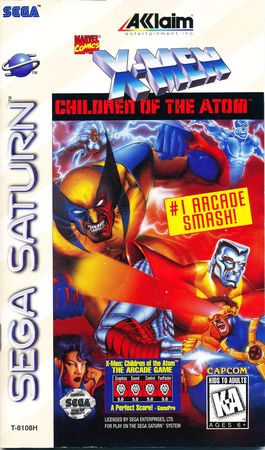 X Men Children of the Atom Sega Saturn Sega Saturn X Men Children of the Atom Sega Saturn Sega Saturn