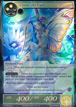 Elaine the Fairy TTW 004 Uncommon Foil Force of Will The Twilight Wanderer Foil Singles Elaine the Fairy TTW 004 Uncommon Foil Force of Will The Twilight Wanderer Foil Singles