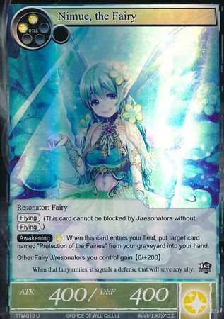 Nimue the Fairy TTW 012 Uncommon Foil Force of Will The Twilight Wanderer Foil Singles Nimue the Fairy TTW 012 Uncommon Foil Force of Will The Twilight Wanderer Foil Singles