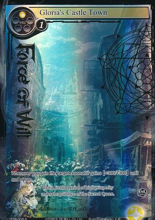 Gloria s Castle Town TTW 008 Rare Full Art Stamped Foil Gloria s Castle Town TTW 008 Rare Full Art Stamped Foil
