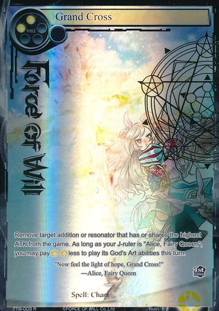 Grand Cross TTW 009 Rare Full Art Stamped Foil Grand Cross TTW 009 Rare Full Art Stamped Foil
