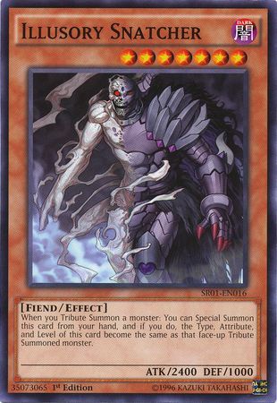 Illusory Snatcher SR01 EN016 Common 1st Edition Illusory Snatcher SR01 EN016 Common 1st Edition