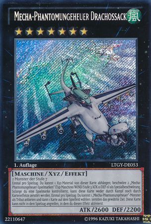 Mecha Phantomungeheuer Drachossack LTGY DE053 Secret Rare 1st Edition German Yugioh Cards Mecha Phantomungeheuer Drachossack LTGY DE053 Secret Rare 1st Edition German Yugioh Cards