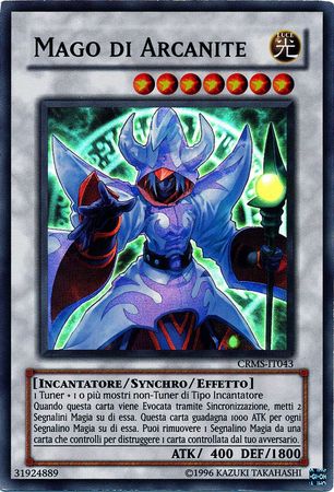 Mago di Arcanite CRMS IT043 Super Rare Unlimited Mago di Arcanite CRMS IT043 Super Rare Unlimited