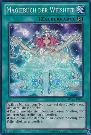 Magiebuch der Weisheit AP04 DE010 Super Rare German Yugioh Cards Magiebuch der Weisheit AP04 DE010 Super Rare German Yugioh Cards