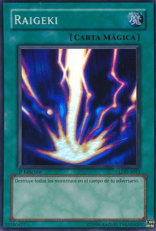 Raigeki - Spanish Yugioh Cards - Non-English | TrollAndToad