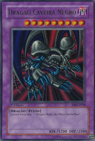 Dragao Caveira Negro PMT P018 Ultra Rare 1st Ed Dragao Caveira Negro PMT P018 Ultra Rare 1st Ed