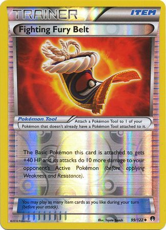 Fighting Fury Belt 99 122 Uncommon Reverse Holo Fighting Fury Belt 99 122 Uncommon Reverse Holo