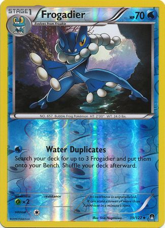 Frogadier 39 122 Uncommon Reverse Holo XY Breakpoint Reverse Holo Singles Frogadier 39 122 Uncommon Reverse Holo XY Breakpoint Reverse Holo Singles