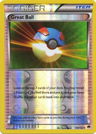 Great Ball 100 122 Uncommon Reverse Holo Great Ball 100 122 Uncommon Reverse Holo