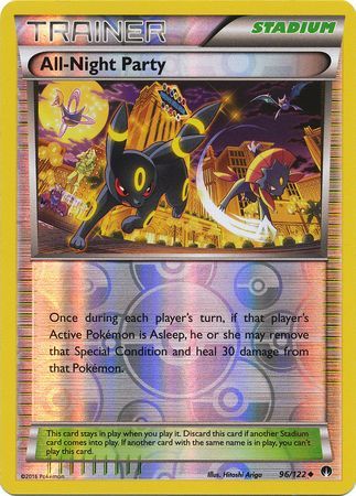 All Night Party 96 122 Uncommon Reverse Holo All Night Party 96 122 Uncommon Reverse Holo