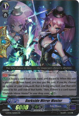 Darkside Mirror Master G BT05 020EN Double Rare RR G Booster Set 5 Moonlit Dragonfang Singles Darkside Mirror Master G BT05 020EN Double Rare RR G Booster Set 5 Moonlit Dragonfang Singles