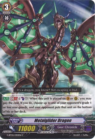 Metalglider Dragon G BT05 092EN Common C G Booster Set 5 Moonlit Dragonfang Singles Metalglider Dragon G BT05 092EN Common C G Booster Set 5 Moonlit Dragonfang Singles