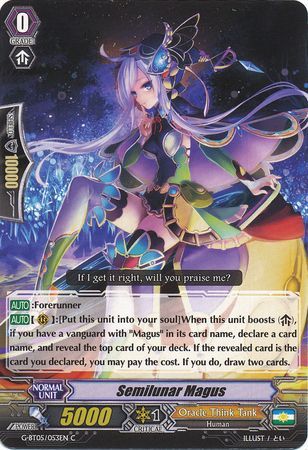 Semilunar Magus G BT05 053EN Common C Semilunar Magus G BT05 053EN Common C