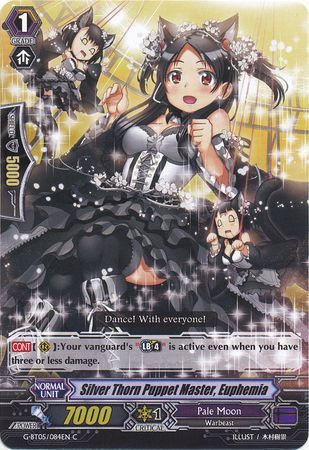Silver Thorn Puppet Master Euphemia G BT05 084EN Common C Silver Thorn Puppet Master Euphemia G BT05 084EN Common C
