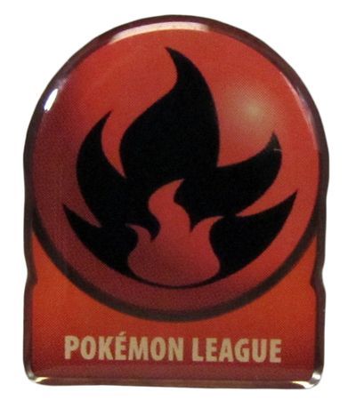 Pokemon League Fire Badge Pin Pokemon Coins Pins Badges Pokemon League Fire Badge Pin Pokemon Coins Pins Badges