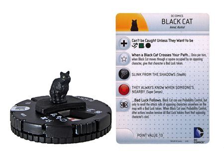 Black Cat 013 World s Finest DC Heroclix Black Cat 013 World s Finest DC Heroclix